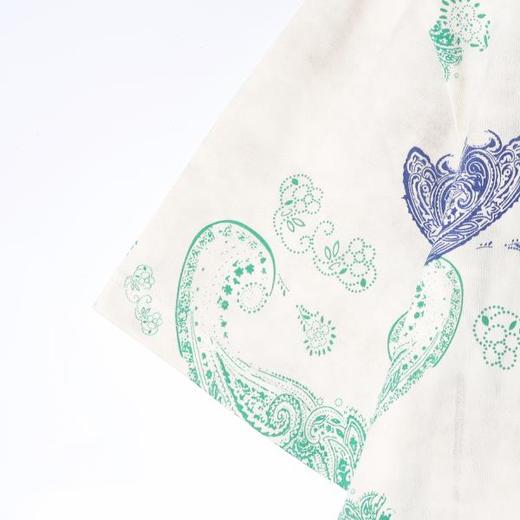 SDSA男装2026新款高贵轻奢潮牌撞色腰果印花圆领短袖T恤宽松休闲 商品图2