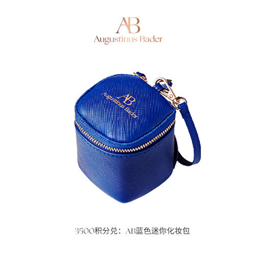 【黑卡及以上会员积分兑】AB蓝色迷你化妆包 商品图0