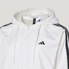Adidas阿迪达斯DANCE LONG LENGTH JACKET 三条纹舞动系列拒水蝴蝶结运动休闲连帽夹克早春薄外套 商品缩略图7