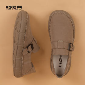 和诚行2026春季新款轻便一脚蹬懒人鞋时尚通勤百搭运动男式休闲鞋0930277