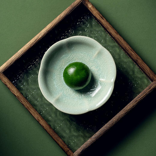 妙维根 马兰头香干咸味、黑芝麻枸杞甜味 青团 (需清蒸) 240g/袋 (6个) 商品图0