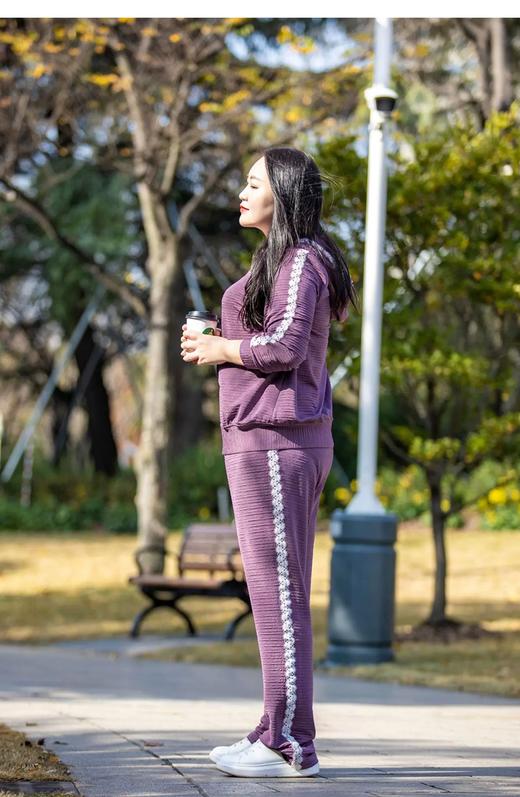 【群内福利】【休闲裤】显瘦减龄遮肉，千千叶面料压褶 柔滑透气的面料，让皮肤可以轻松“呼吸” 商品图4