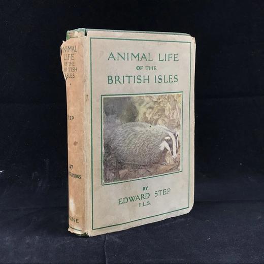 1946年 不列颠群岛动物生命图鉴 111余幅插图（48幅彩色） 精装36开 商品图0