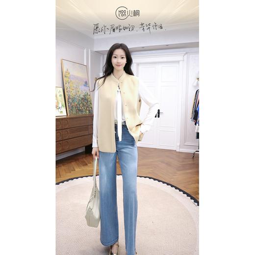 （稀缺货源）火桐hooton 26春新款羊毛蚕丝双面呢马甲（正反两穿） 商品图1