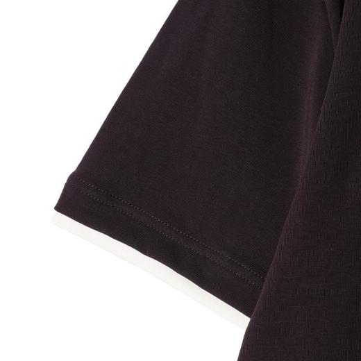 SDSA男装2026新款高贵轻奢潮牌撞色拼接假两件短袖T恤百搭时尚 商品图2