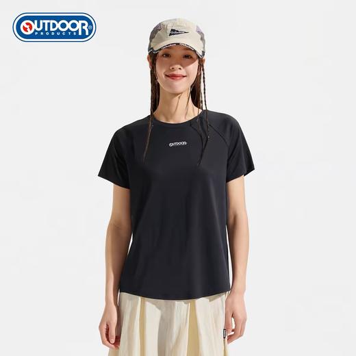 【特秒】6楼OUTDOOR新款户外运动休闲吸湿速干插肩时尚透气凉感功能短袖T恤吊牌价199折后价69 商品图0