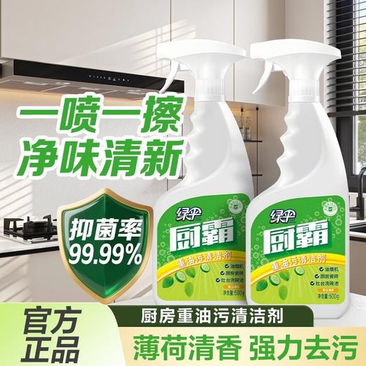 绿伞厨霸清洁剂强力去油污去重油除菌厨房卫生间瓷砖阳台厨房重油污克星 商品图9