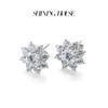 ShiningHouse[培育] 18k金钻石耳饰 圆钻形1克拉钻人工真钻人造钻石K金耳钉简约钻石耳饰耳环悦己送礼臻选【此商品不支持7天无理由退货退款】预计3日发货 商品缩略图2