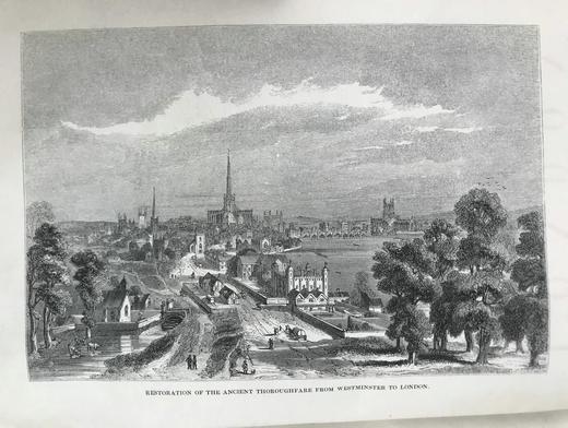 1841年 查尔斯·奈特《伦敦风物志》（全6卷） 数千幅版画插图 真皮精装16开 商品图3