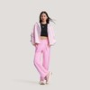 Adidas阿迪达斯DANCE LONG LENGTH JACKET 三条纹舞动系列拒水蝴蝶结运动休闲连帽夹克早春薄外套 商品缩略图6