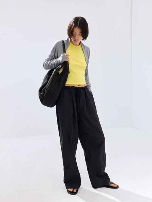 Simple Project/K2619/尼龙抽褶剑道裤 商品图4