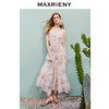 【主题纪念款】MAXRIENY仲夏花园吊带裙伞摆连衣裙收腰长裙气质感(货号:MT86DR002) 商品缩略图0