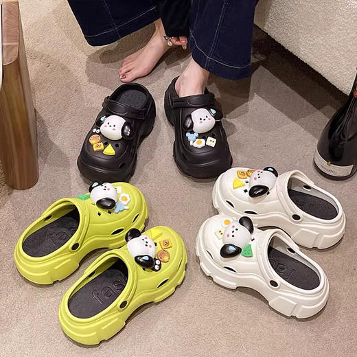 GZ买手优选可爱卡通外穿厚底洞洞鞋拖鞋（3-5天发货）-171193636 商品图10