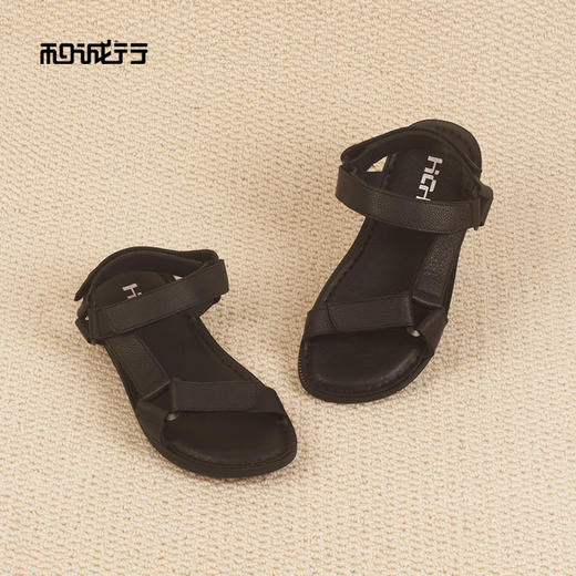 和诚行2026夏季新款外穿时尚百搭软底防滑男式凉鞋0551297 商品图3