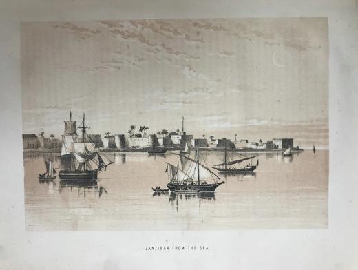 约19世纪后期 利文斯通的生平与探险 数十幅插图 全真皮精装大16开 商品图14