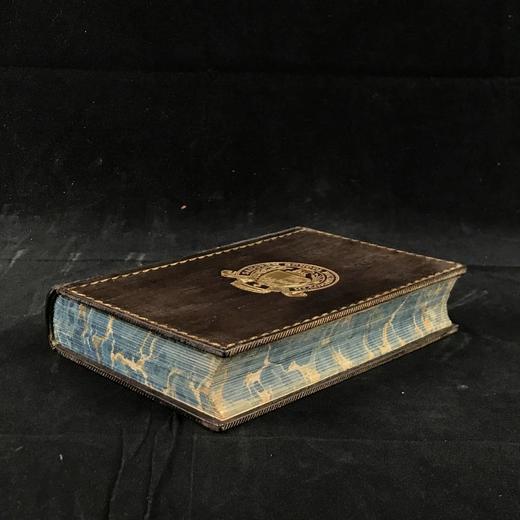 1900年 美国西部漫游记 数十幅精美版画插图 全真皮精装36开 商品图1