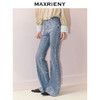 【商场同款】MAXRIENY极简主义穿搭喇叭牛仔长裤高腰修身25秋款(货号:MC86TR264) 商品缩略图2