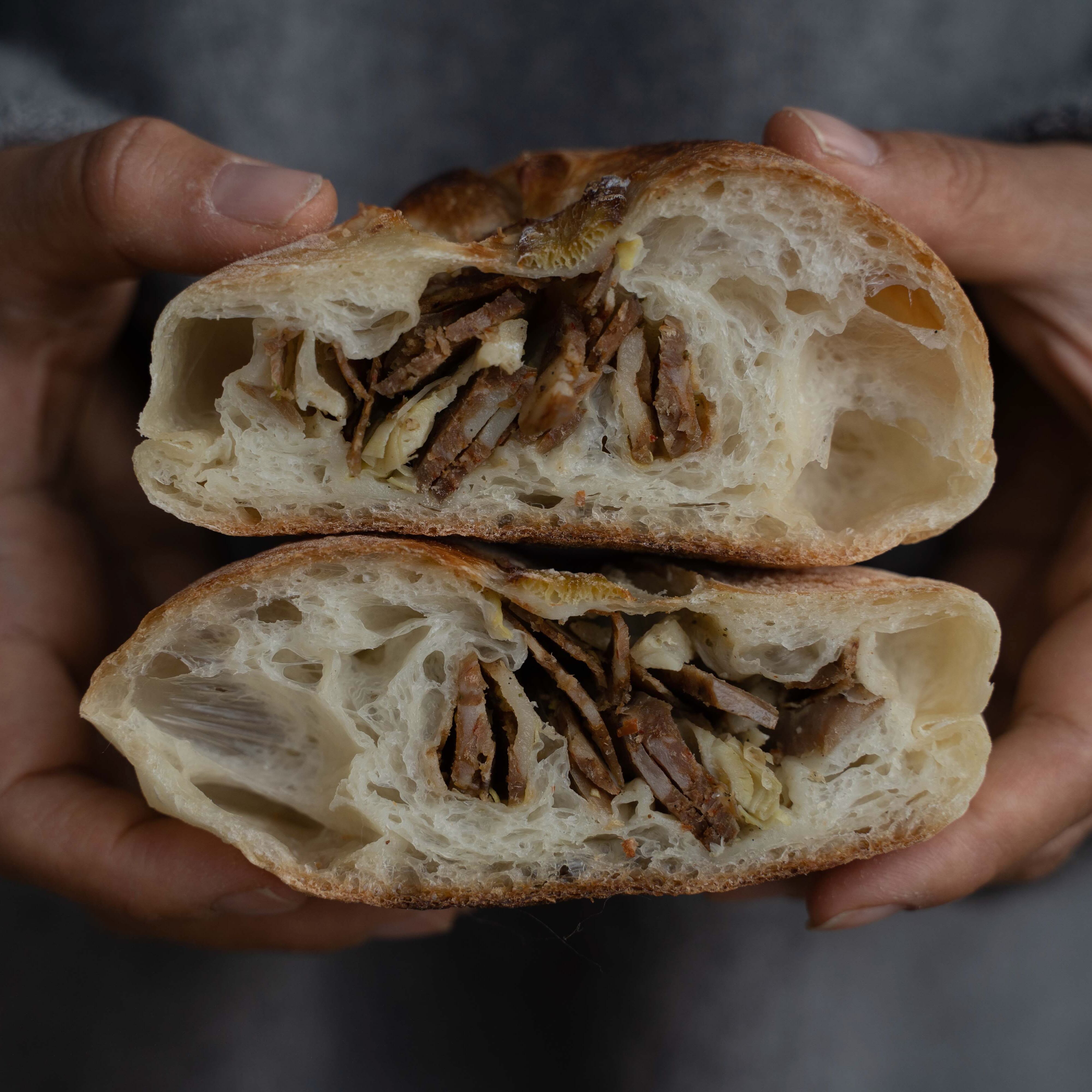 腊肠春笋青花椒夏巴塔（微辣）