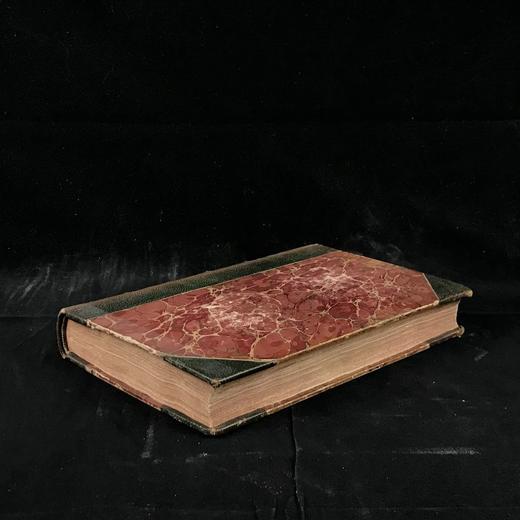 约19世纪早期 萨福克旅游者（全2卷合订本） 数十幅版画插图与地图 真皮精装大32开 商品图1