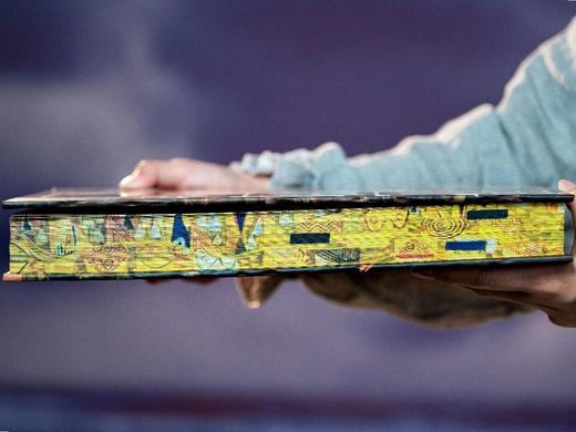 《世界绘画全书》，赠1：“黄金缪斯”三面书口刷边，赠2：超大幅“时间线上的世界绘画”信息图，赠3：“西方珍绘”画片套装（3张），赠4：《世界绘画全书》导读手册， 商品图9