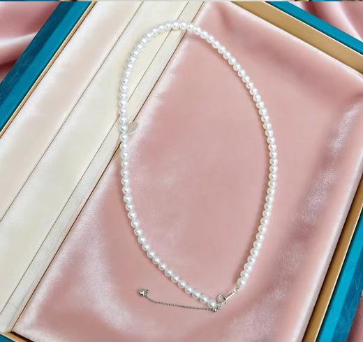正圆无瑕 5-5.5mm珍珠项链 经典通勤 百搭不挑人 [发：2] 商品图0