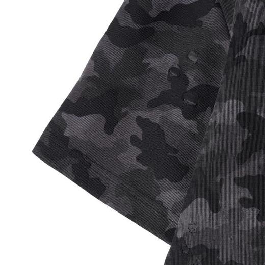 SDSA男装2026新款高贵轻奢潮牌痞帅扎染迷彩设计圆领短袖T恤百搭 商品图2