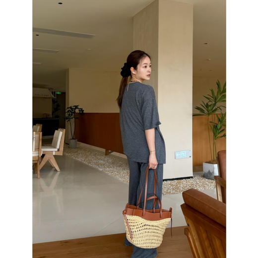 2603504   真丝羊毛 短袖上衣（单股） 商品图5