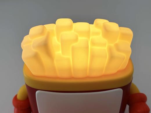 网红爆款桌面/床头小夜灯硅胶可捏解压 商品图6