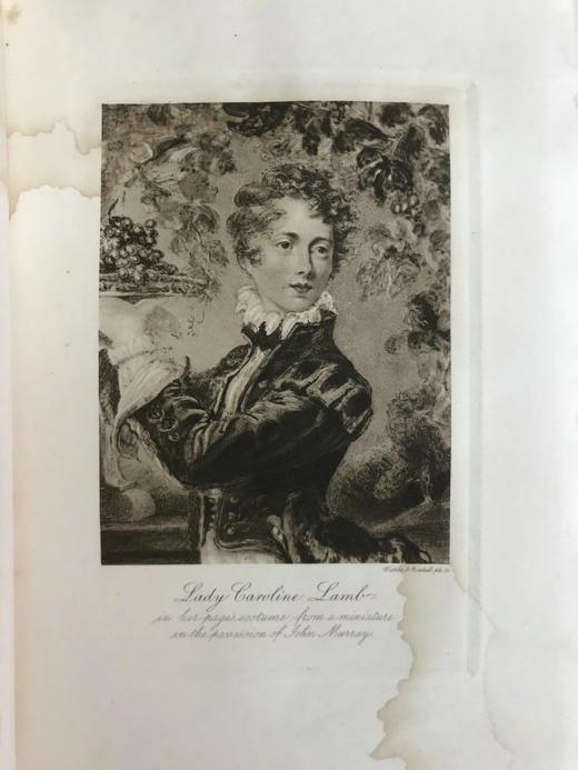 含淑女藏书票！书顶鎏金毛边本！1898-1901年，《拜伦书信日记作品集》（全6卷） 配插图 漆布精装32开 商品图8