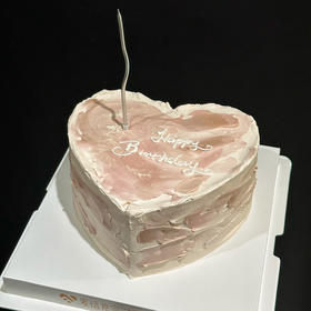 心形纪念日蛋糕