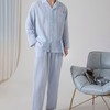 【特价款】宜色家60支全棉泡泡纱家居服睡衣 男女款 商品缩略图8