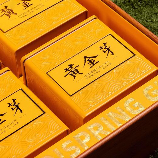春天的礼物【黄.4听黄金芽（配内袋）】40元1套.整件12套 商品图4