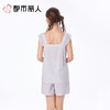都市丽人睡衣女士睡衣薄家居服绵绸睡衣女士梭织棉背心套装背心短裤LHC2D0 商品缩略图2