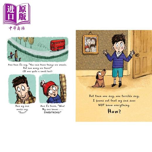 预售 【中商原版】罗森爷爷 爸爸与烫土豆 Michael Rosen Hot Food Nice 英文原版 儿童绘本 爆笑故事图画书 进口亲子童书 3-7岁 商品图3