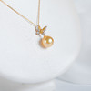 ⁶孤品：【南洋金珍珠】18K金钻石吊坠，11.5MM，编号DZS10，送银链，出证书，48小时鉴赏期——SS06-CR-YMZZ【HOT】 商品缩略图0