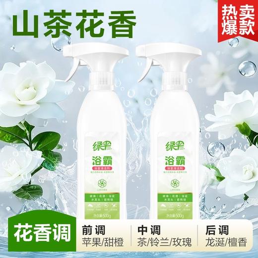 绿伞浴霸强力去污浴霸清洁剂快速溶解污渍家用宿舍母婴山茶花香 商品图10