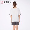都市丽人睡衣女士睡衣薄家居服32支纯棉单面睡衣女士棉质短袖套装女装短袖短裤LHC2B4 商品缩略图2