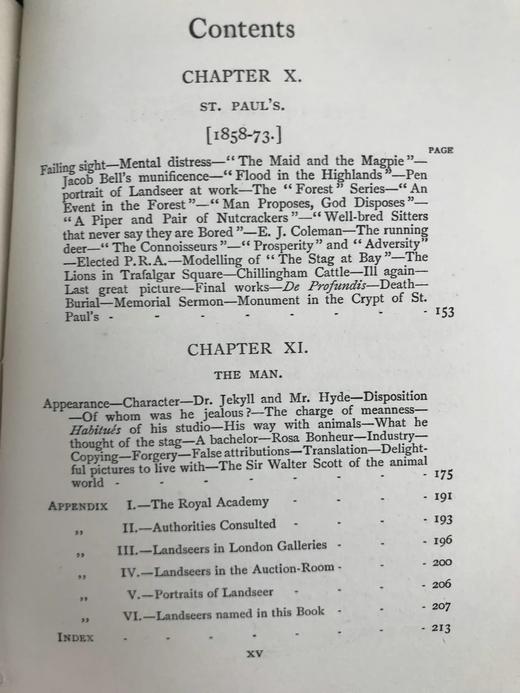 1902年 动物版画家兰西尔传 22幅插图 真皮精装36开 商品图5