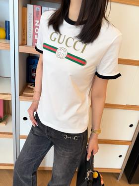 古驰 新款经典撞色T恤