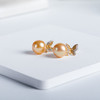 ⁶孤品：【南洋金珍珠】18K金钻石耳饰，10.5MM，编号EDS14，出证书，48小时鉴赏期——SS06-CR-YMZZ【HOT】 商品缩略图1
