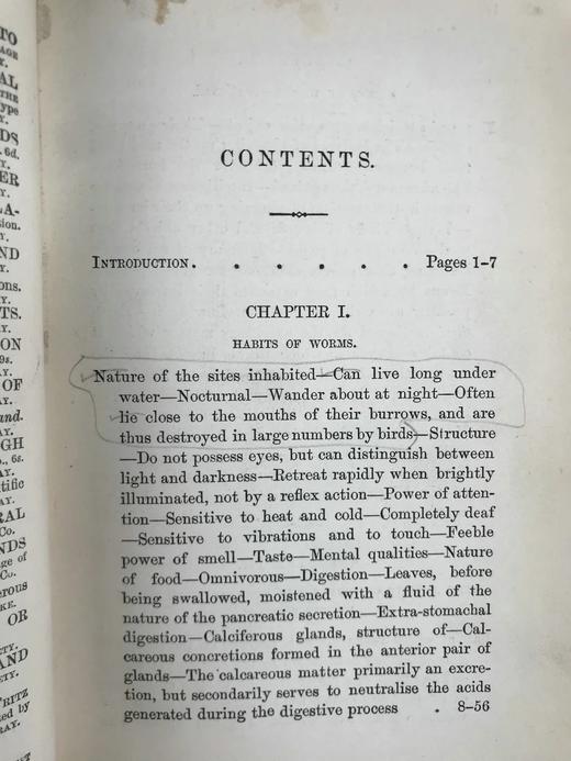 1888年 达尔文《腐植土的形成：蚯蚓的作用及其习性观察》 配插图 精装32开 商品图4