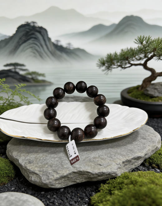 芽庄沉香单圈手串18mm 商品图0