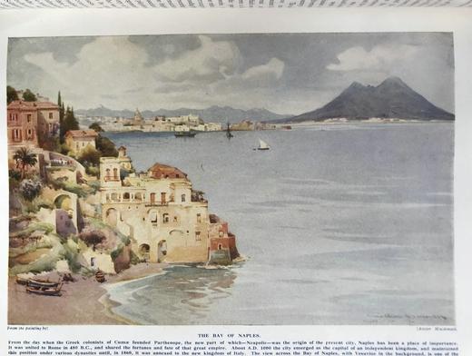 约20世纪早期 哈钦森欧洲风景建筑图集（全3卷） 2000余幅插图 漆布精装16开 商品图5