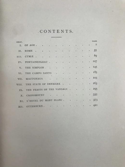 1886年 约翰·罗斯金《往事录》（全2卷） 配钢版画插图 漆布精装18开 商品图9