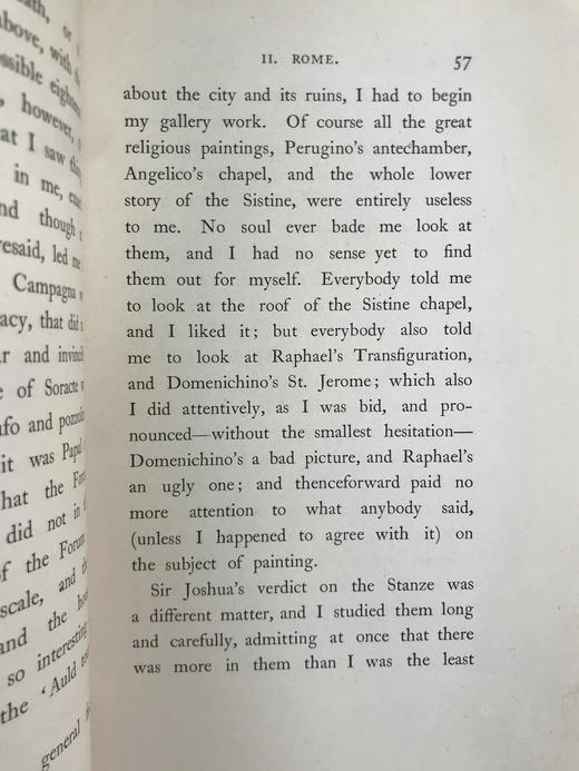 1886年 约翰·罗斯金《往事录》（全2卷） 配钢版画插图 漆布精装18开 商品图11