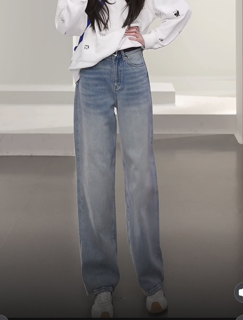 【秒杀价已调 直接拍】开放日有售 江南 莱赛尔棉 新升级 小直筒弹力 软牛仔裤 显瘦神裤