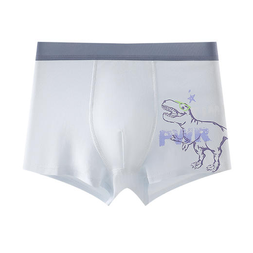 青少年启航裤，一盒4条装➕送2条（到手6条，颜色随机）童童树青少年启航裤男初中生纯棉10抑菌裆透气高弹不卡裆平角内裤 商品图9