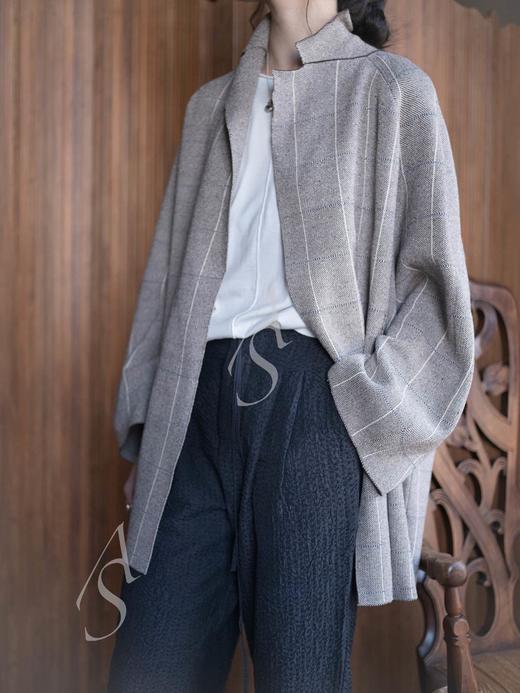 Boboutic 26SS 牛奶白海岛棉茧型针织上衣 商品图4