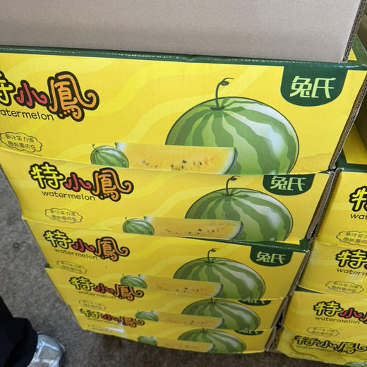 冰淇淋西瓜 黄肉 🍉 甜度好 脆口 约3-3.3上下 12.8/个 商品图2