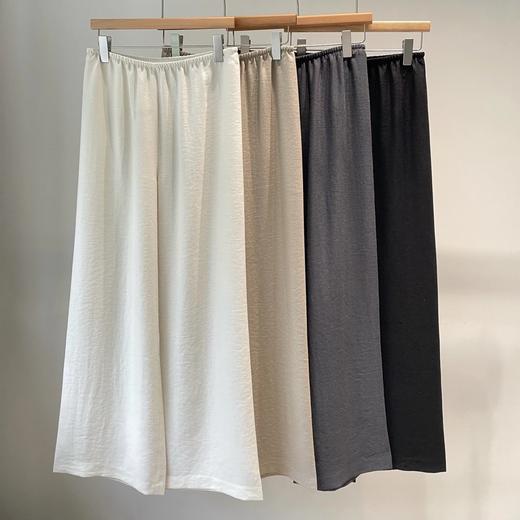 夏日必入神裤！ TR丝麻gala裤   重磅渠道！ 日本客供   蓬松空气感  斜裁空气裤 商品图1